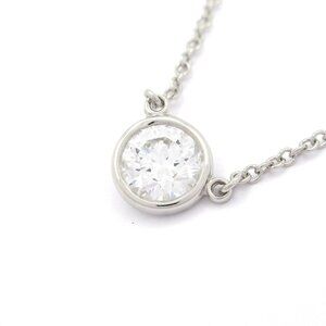 Tiffany & Co. By The Yard Necklace Pt950 Diamond